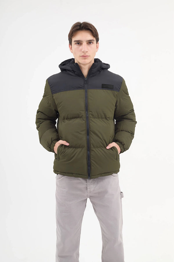 Campera Vart Puffer Esteroide Verde