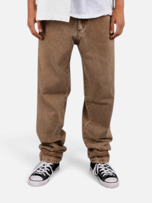 Pantalon Jean NTF California Baggy Brown