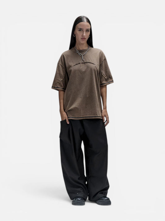 Remera Luxo Futuro Oxido Claro