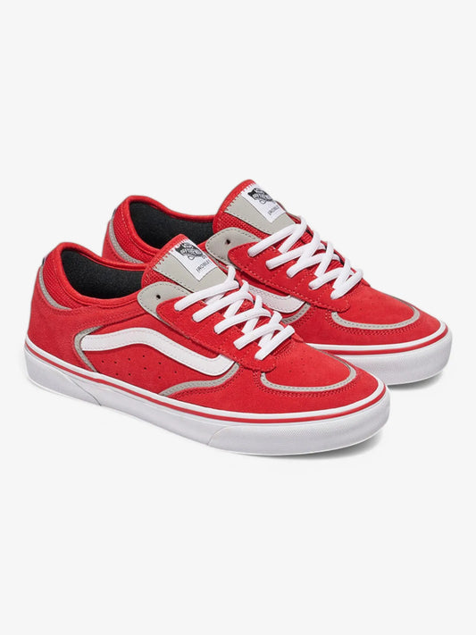 Zapatillas Vans Skate Rowley Rojo Blanco