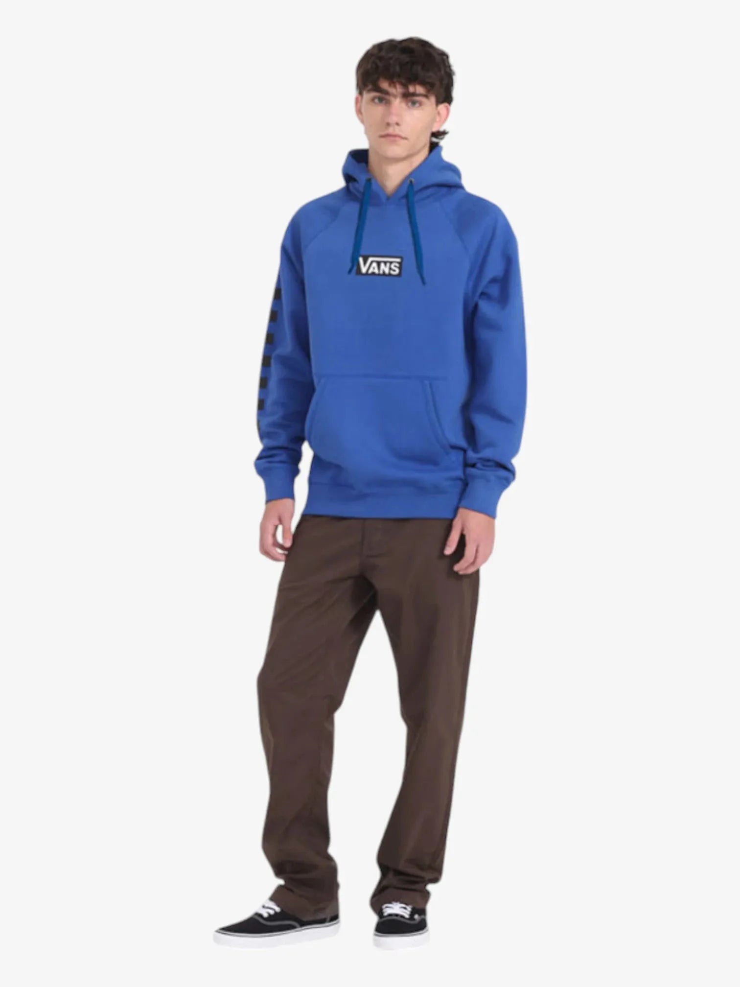 Buzo Vans Boxed Po Azul - Indy