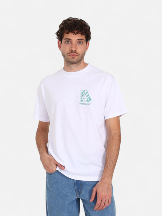 Remera Vans Moving Co Blanco
