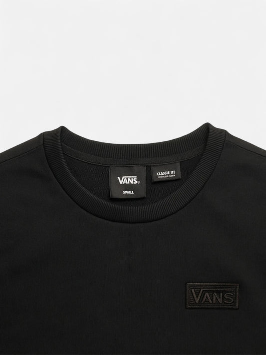 Buzo Vans Core Basic Crew Rustico Negro