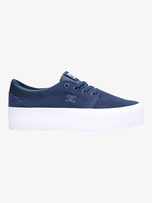 Zapatillas Dc New Trase Platform Se Azul Blanco - Indy