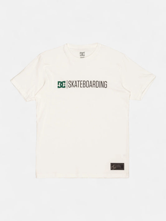 Remera Dc Minimal Blanco Verde