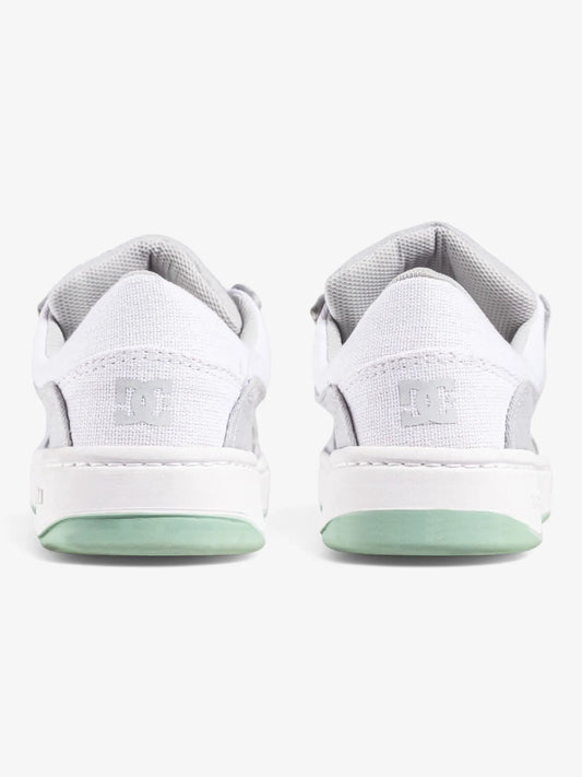 Zapatillas Dc Crisis Tx Ss Mujer Gris Blanco Verde Agua