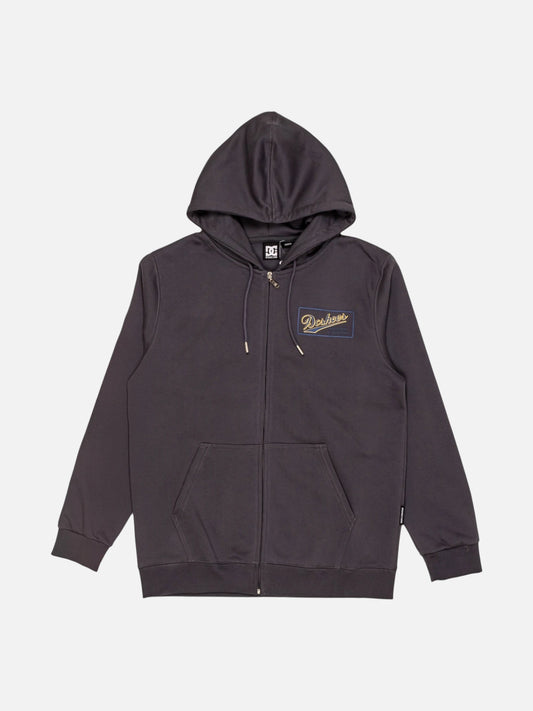 Campera Dc The Classic Gris Oscuro