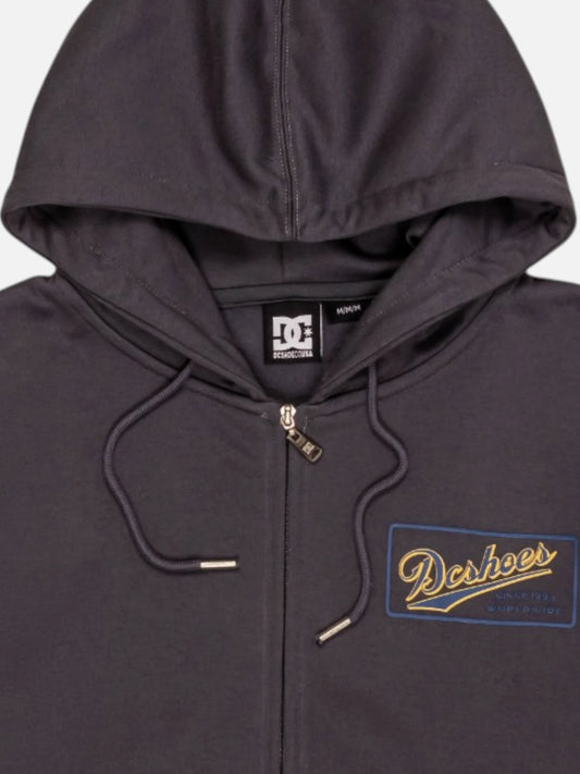 Campera Dc The Classic Gris Oscuro