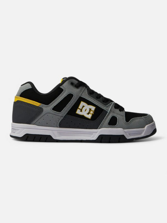 Zapatillas DC Stag Gris Amarillo