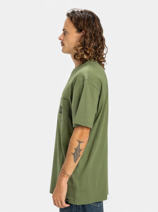 Remera DC Star Pocket Verde
