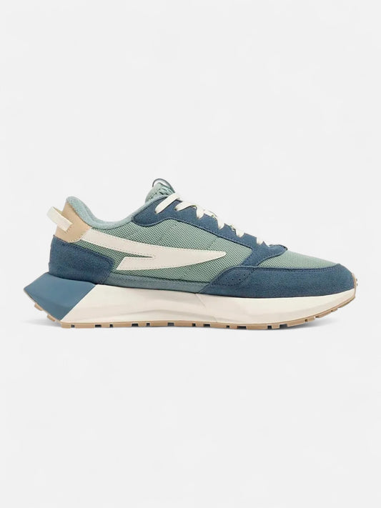 Zapatillas Fila Racer Energized Verde Gris Azul