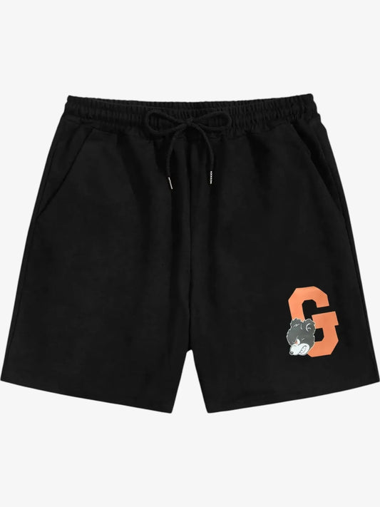 Bermuda Short Grizzly 3RD Down Rustico Negro
