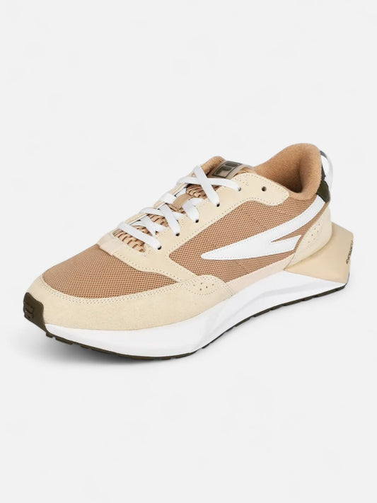 Zapatillas Fila Racer Energized Beige Blanco