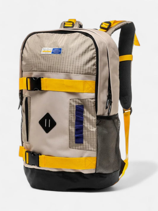 Mochila DC All Terrain Beige Naranja Azul
