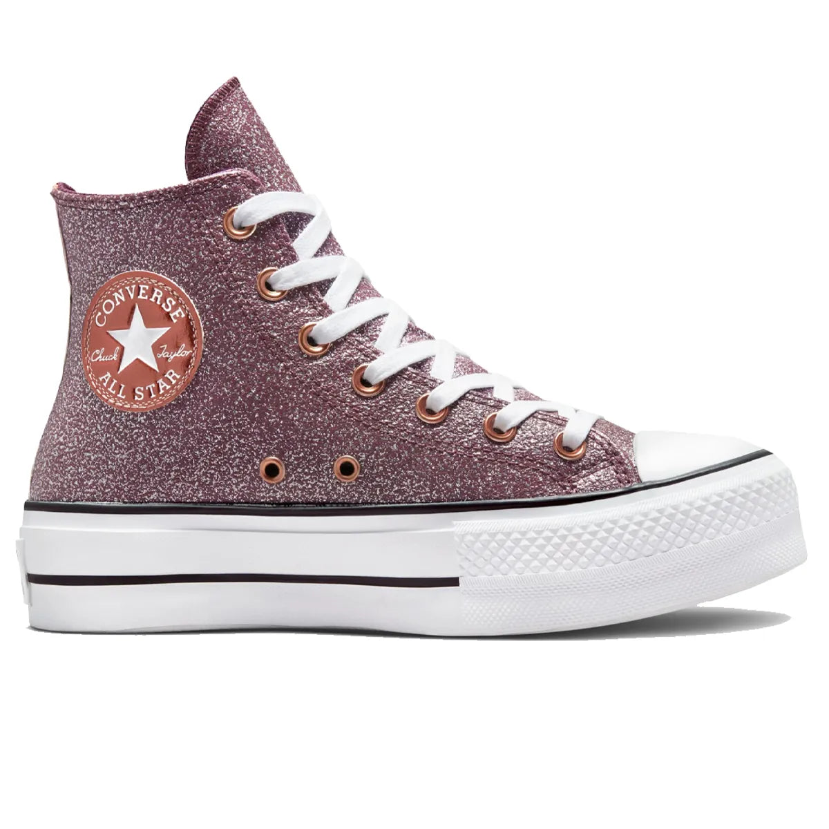 Zapatillas Converse All Star Lift Platform Brillos Rosa Tienda Oficial Indy