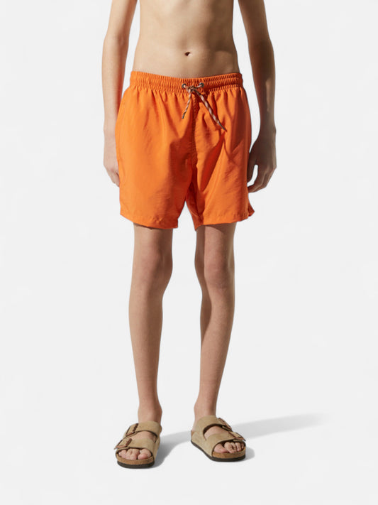 Malla Niño Elepants Liso Naranja
