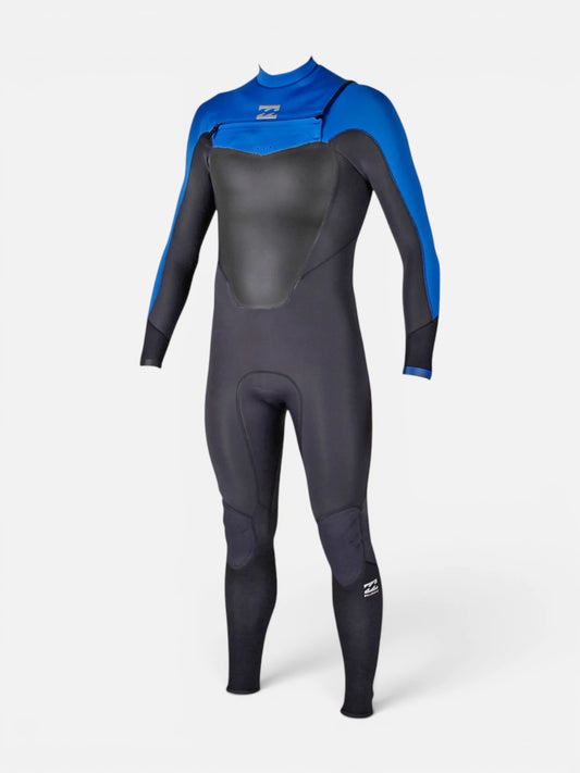 Traje Neoprene Billabong 4/3 Absolute Comp Negro Azul