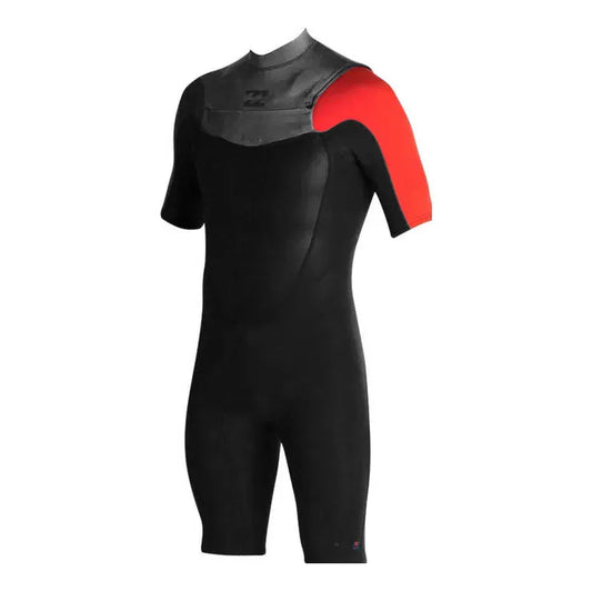 Traje Neoprene Billabong Absol SS 2mm Negro Naranja