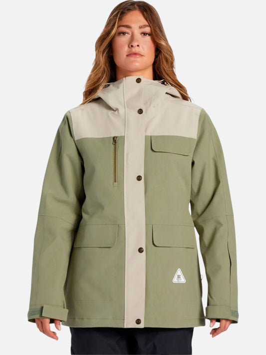 Campera DC Snow Mujer Liberate Verde