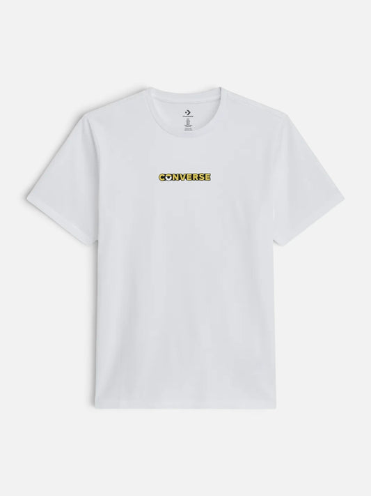 Remera Converse Chuck X Minions Tee Blanco
