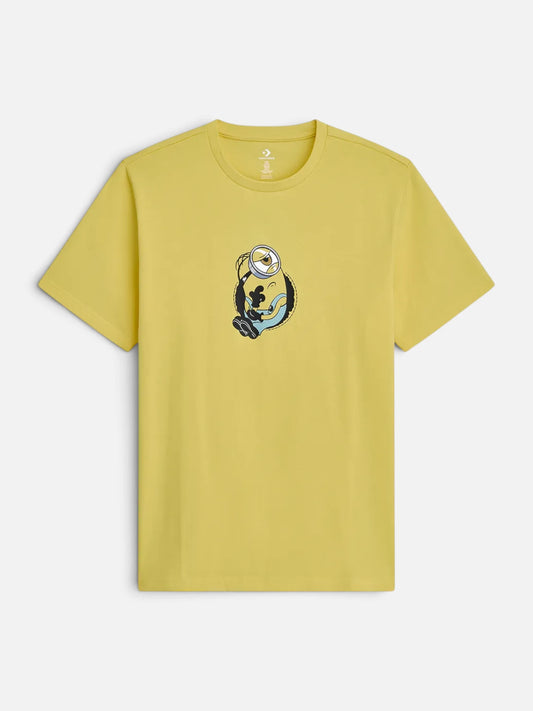 Remera Converse Through The Patch Tee Minions Amarillo