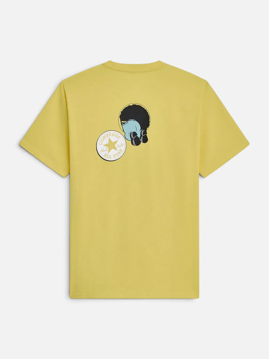 Remera Converse Through The Patch Tee Minions Amarillo