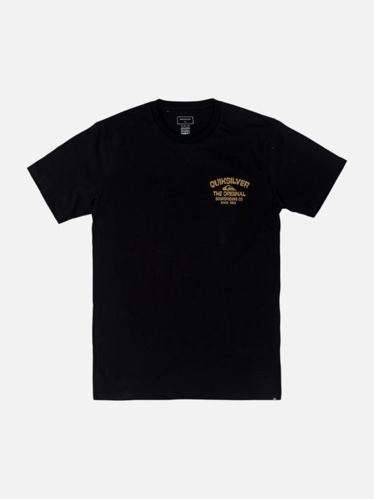 Remera Quiksilver Far Out Dust Negro
