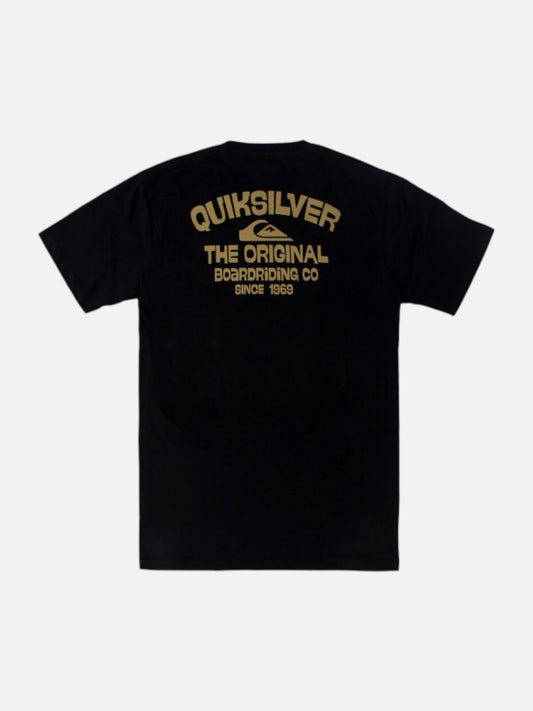 Remera Quiksilver Far Out Dust Negro