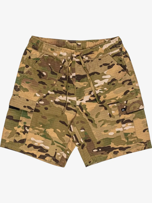 Bermuda Quiksilver Niño Taxer Cargo Camuflado
