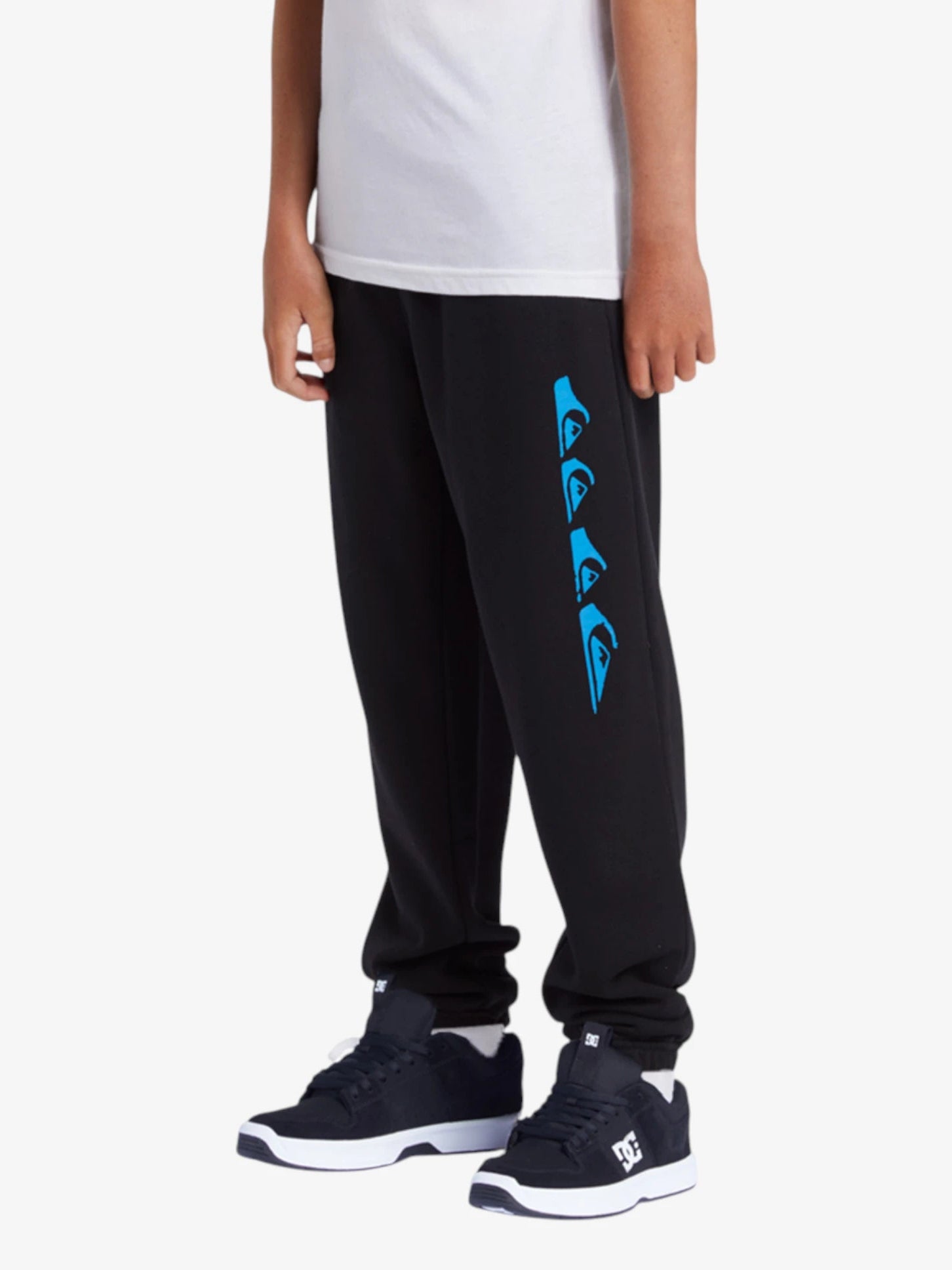 Pantalon Buzo Quiksilver Niño Graphic Negro Azul - Indy