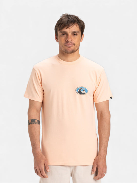 Remera Quiksilver Flower Chaos Coral