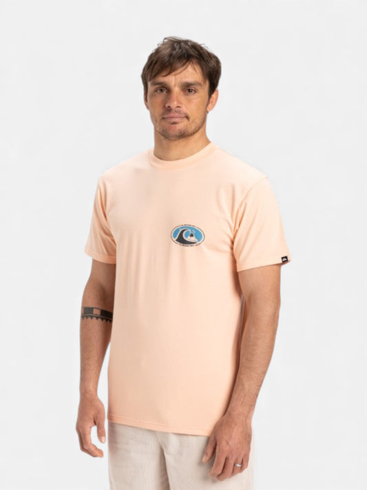 Remera Quiksilver Flower Chaos Coral