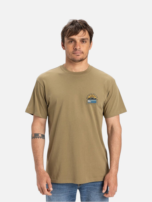 Remera Quiksilver Multi Terrain MT0 Verde Seco