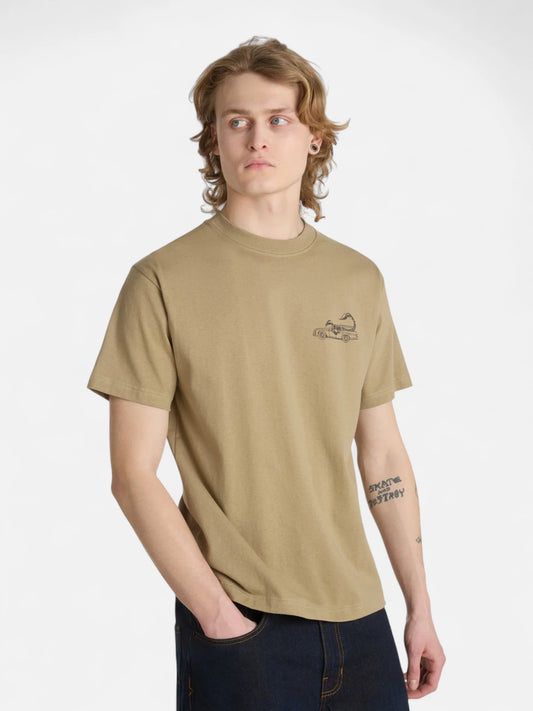 Remera Vans Sting Wagon Verde Militar