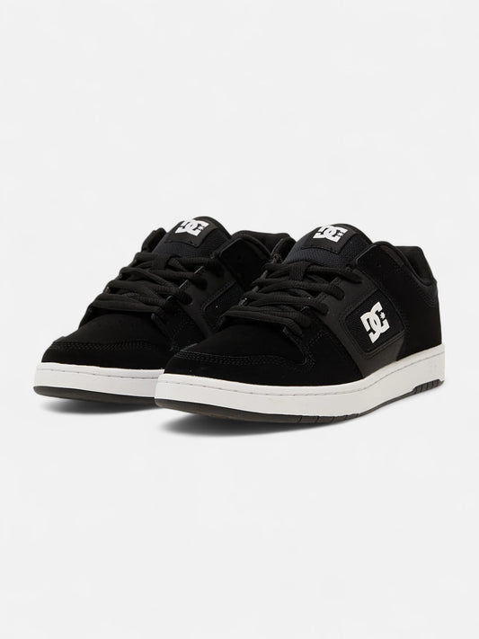 Zapatillas DC Mujer Manteca 4 Negro Blanco