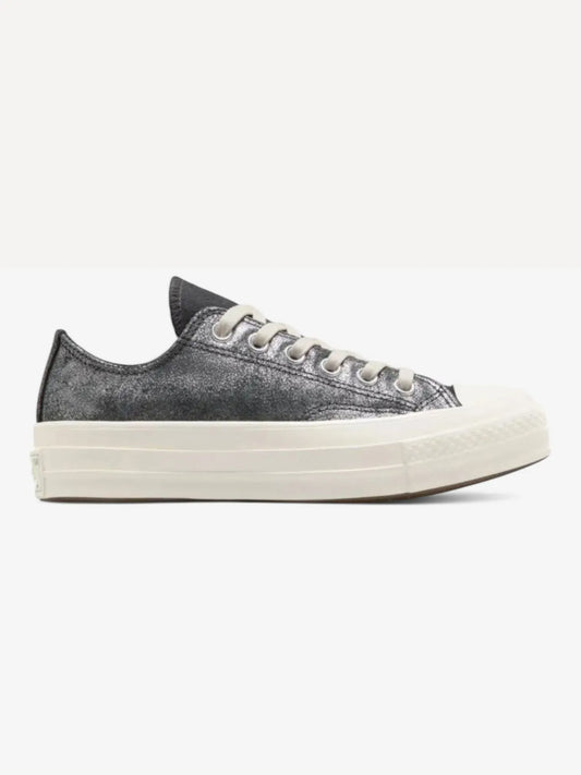 Zapatillas Converse Chuck 70 Ox Gris Oscuro Plateado