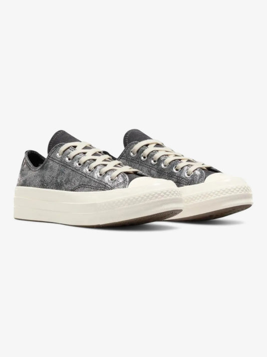 Zapatillas Converse Chuck 70 Ox Gris Oscuro Plateado