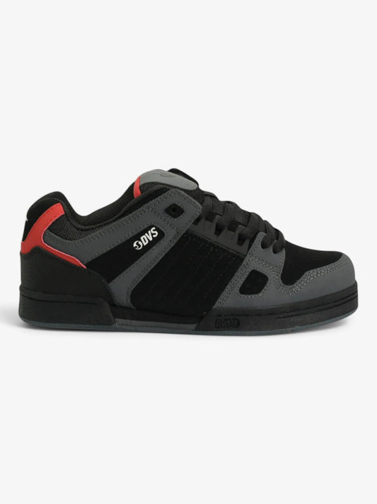 Zapatillas DVS Celsius Negro Gris Rojo