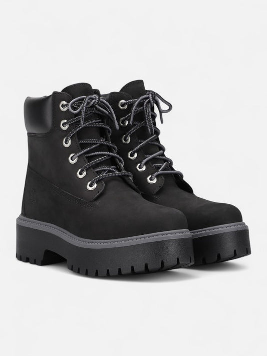 Botas Timberland Mujer Heritage Stone Street Platform Negro