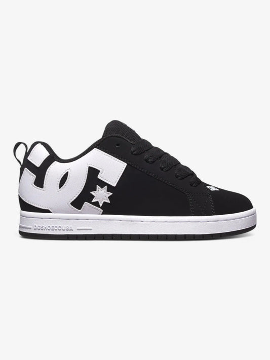 Zapatillas Dc Court Graffik SS Negras Blanco IMP