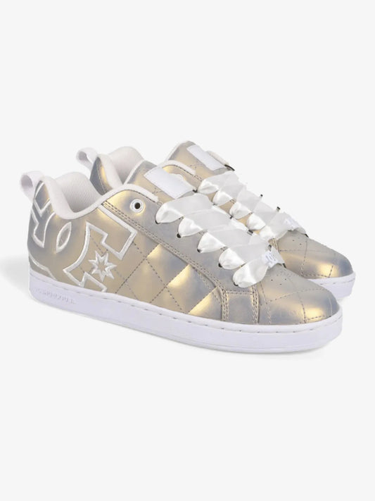 Zapatillas DC Mujer Court Graffik Dorado