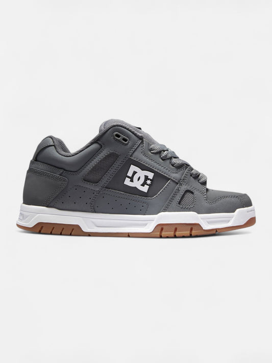 Zapatillas Dc Stag Gris Marrón