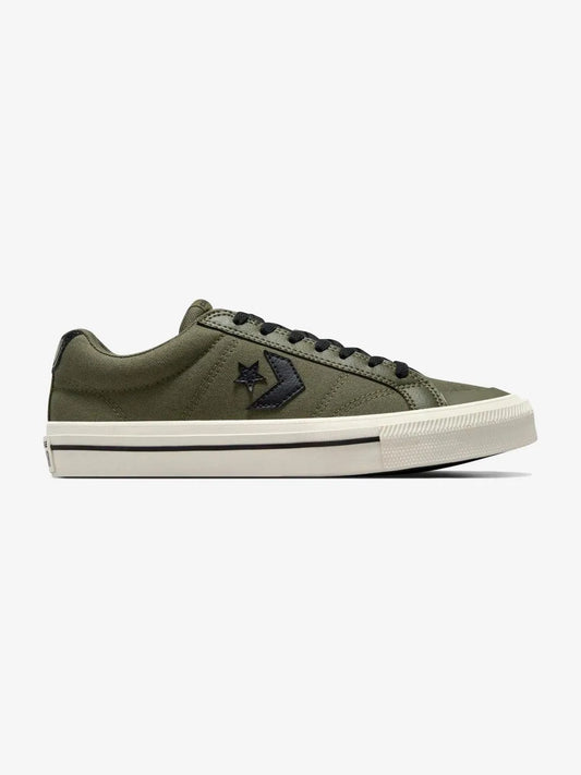 Zapatillas Converse Sport Casual Verde Militar Negro
