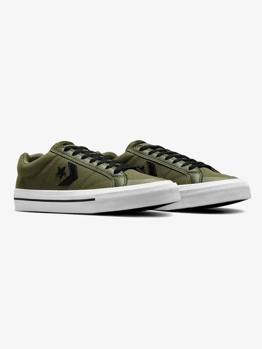 Zapatillas Converse Sport Casual Verde Militar Negro
