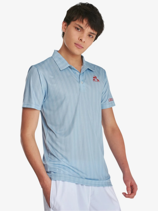 Chomba Le Coq Sportif Tennis Stripe Celeste