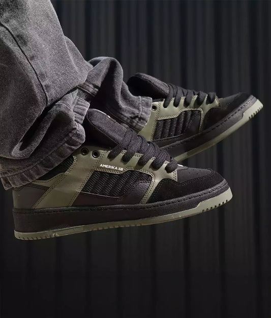 Zapatillas Amerika SB Ruka Verde Negro