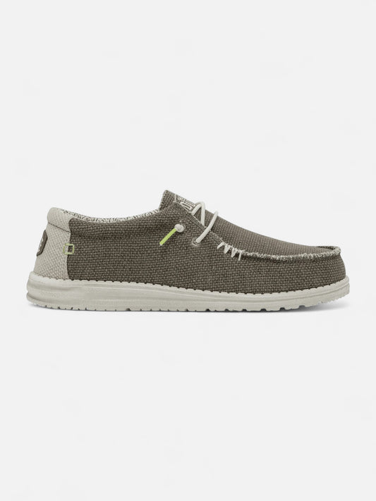 Zapatos Hey Dude Wally Braided Beige Gris