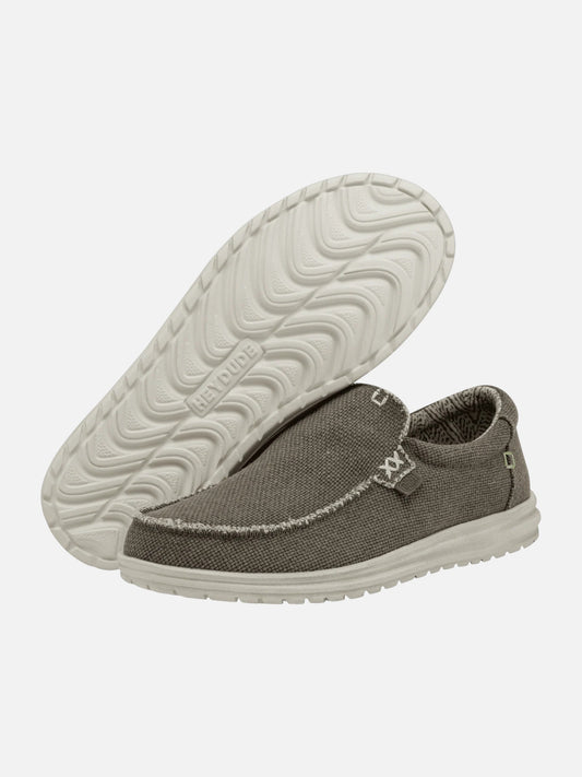 Zapatos Hey Dude Mikka Braided Beige Gris