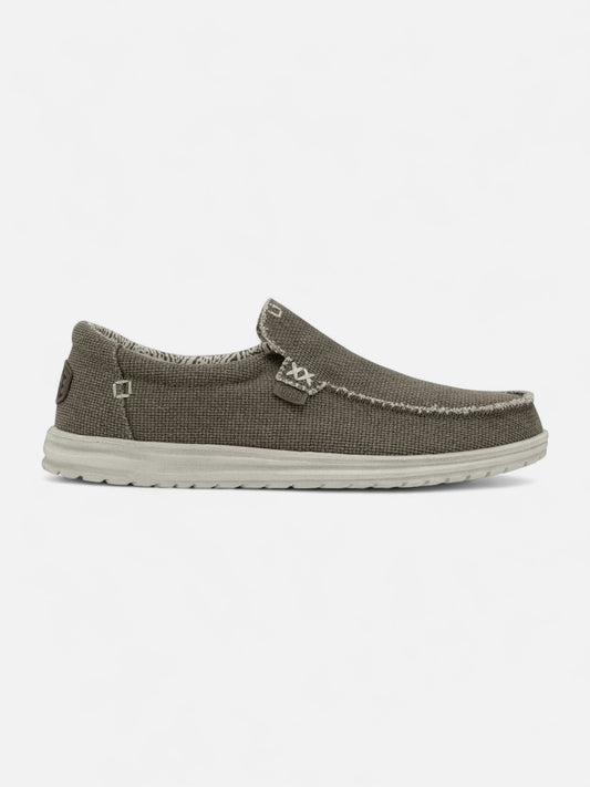 Zapatos Hey Dude Mikka Braided Beige Gris