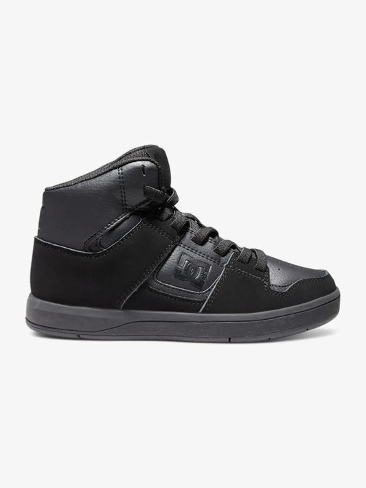 Zapatillas Dc Niño Cure Hi Top Elastic Negro